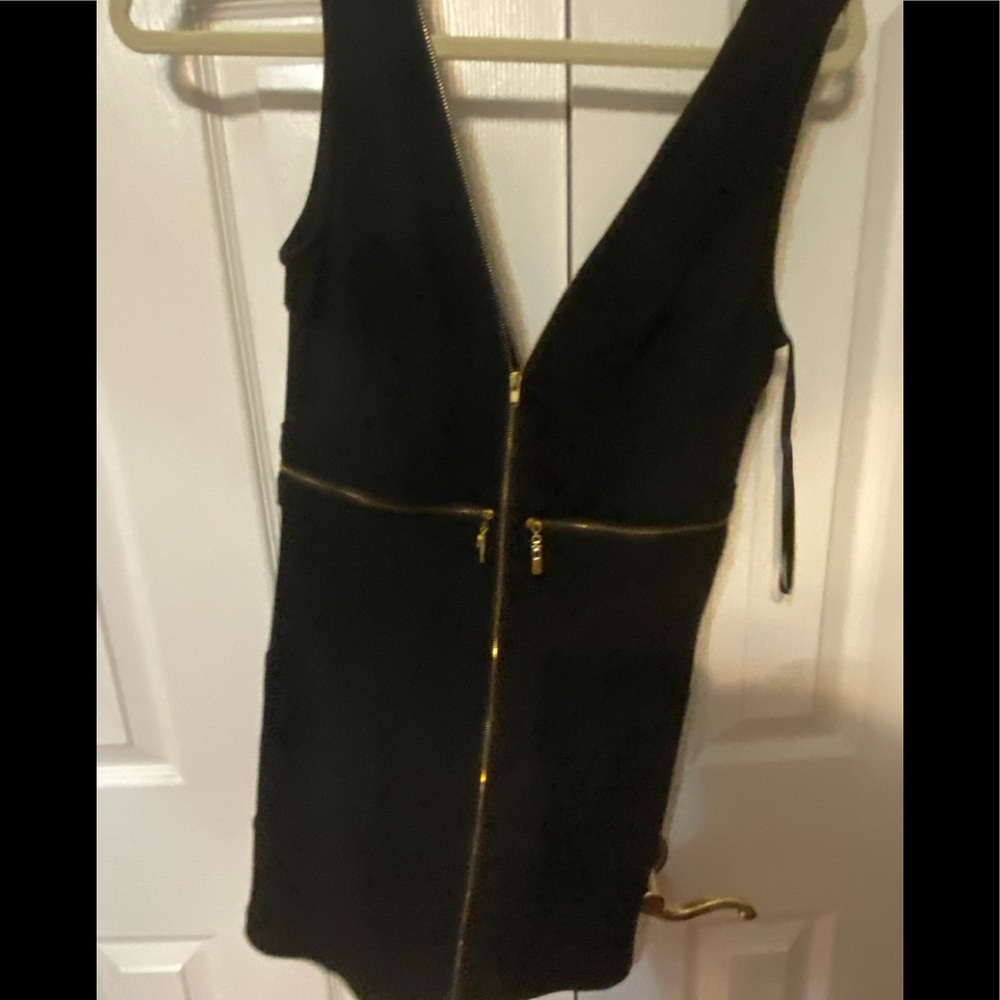 Unique zipper dress